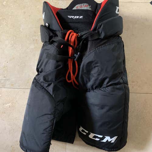 Black Senior Small CCM Hockey Pants