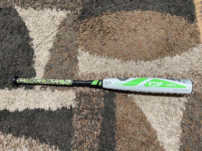 2017 DeMarini CF Zen (-10) 21 oz 31" Bat. Solid Bat/No Cracks or Rattles