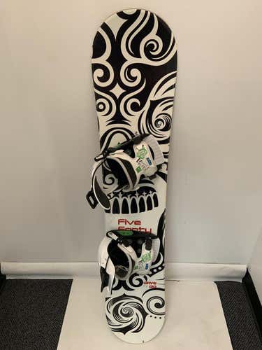 Used 540 Wave 120 Cm Snowboard Boys Combo
