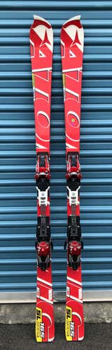 Atomic D2 Slalom FIS SL w/Atomic X18(Din 10-18)-Size-165cm R-12.5Meters