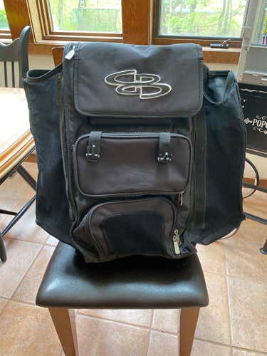 Boombah Catcher's Superpack Bat Bag, Black