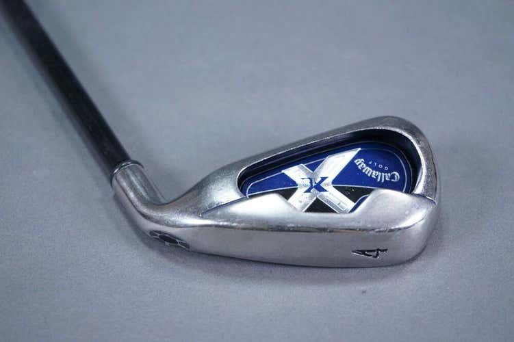 CALLAWAY GOLF X18 4 IRON W/ SYSTEM 55 UL LIGHT FLEX SHAFT