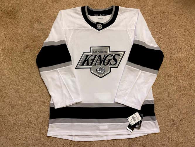Adidas Los Angeles Kings retro "Chevy logo" Gretzky-era Jersey - NWT - Size 54