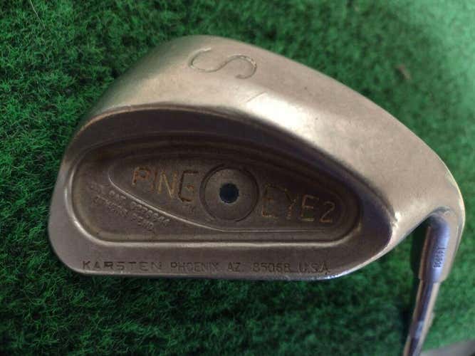 Ping Eye 2 Blue Dot Sand Wedge Regular Flex Steel Shaft Lamkin