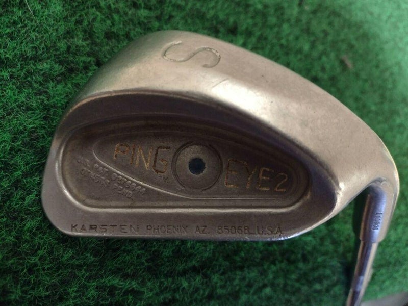 Ping Eye 2 Blue Dot Sand Wedge Regular Flex Steel Shaft Lamkin