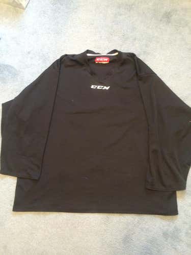 Black Unisex Used Adult Goalie Cut CCM Jersey