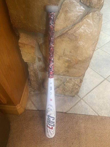 Used Kid Pitch (9YO-13YO) USSSA Certified Marucci Alloy Cat7 Bat (-8) 21 oz 29"