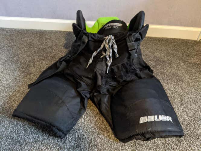 Black Senior Used Medium Bauer Supreme One80 Hockey Pants