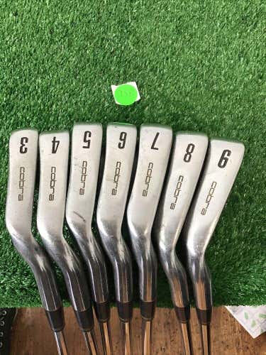 King Cobra Oversize Iron Set 3-9 With Regular Steel Shafts