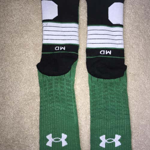 Notre Dame Lacrosse Official Issued Under Armour Game Socks