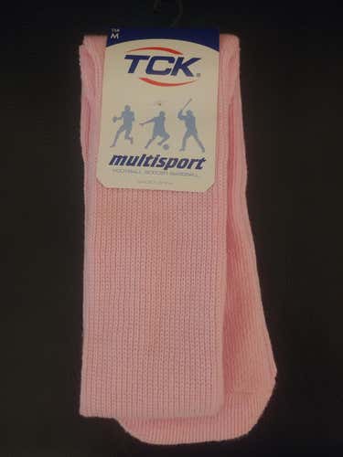 Pink Unisex New Adult Medium Socks