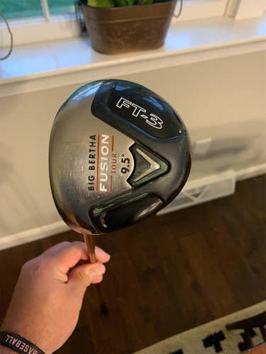 Men's Left Hand Fusion Tour FT-3 Stiff Flex 9.5 Loft Driver