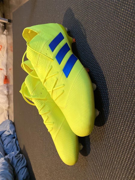 Yellow New Detachable Cleats Adidas Nemeziz Cleats
