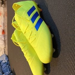 Yellow New Detachable Cleats Adidas Nemeziz Cleats
