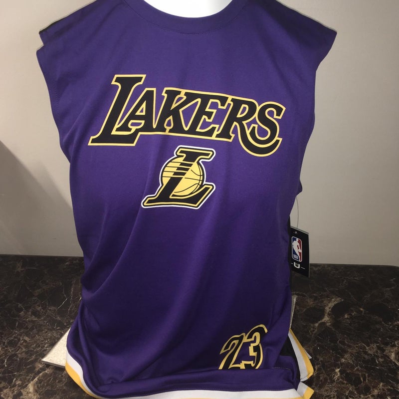 Men's Los Angeles Lakers LeBron James Nike Black City Edition