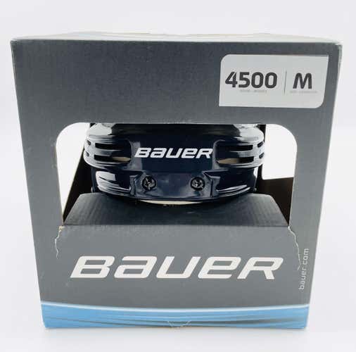 New Bauer 4500 NHL Pro Stock Hockey Helmet-M-Buffalo Sabres-Navy