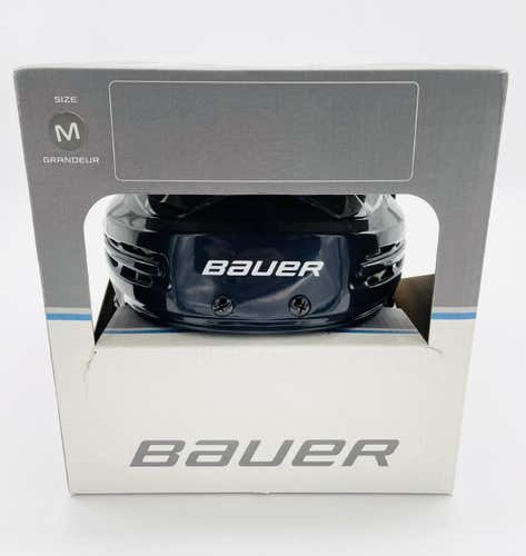 New Bauer 5100 NHL Pro Stock Hockey Helmet-M-Buffalo Sabres-Navy