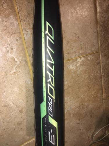 Used High School/College BBCOR Certified 2019 Rawlings Composite Quatro Pro Bat (-3) 28 oz 31"