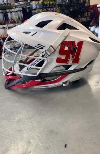 Cascade S Used White Helmet