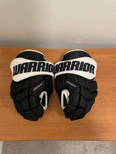 Black Senior Warrior Covert QRE 14" Pro Stock Gloves