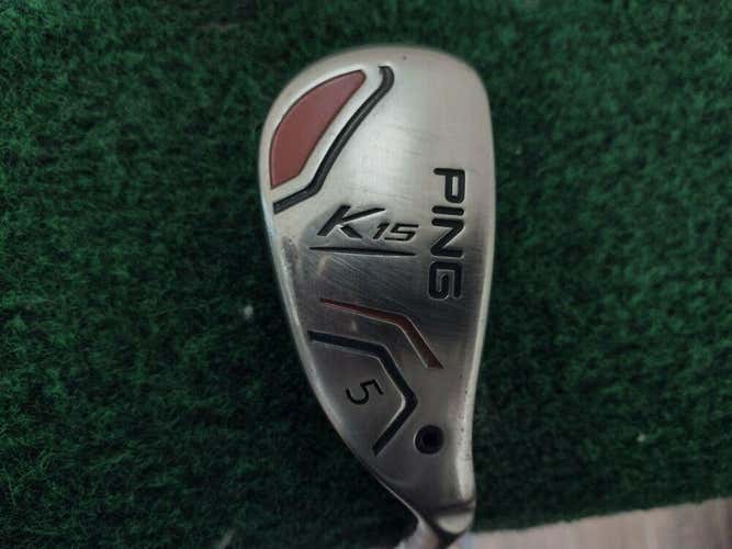 Ping K15 5 Hybrid Black Dot Soft Regular Flex TFC 149 Graphite Senior