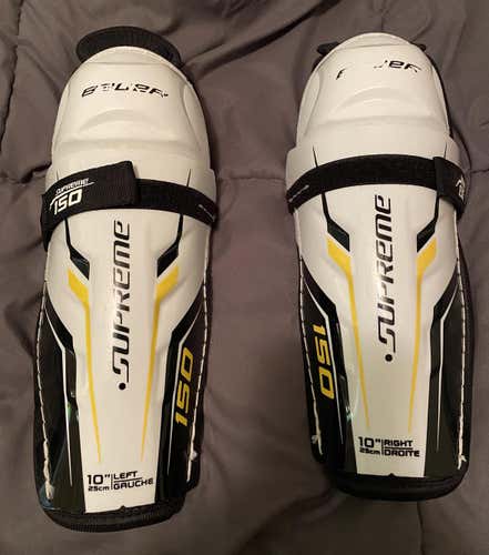 Used Bauer Supreme 150 Shin Pads