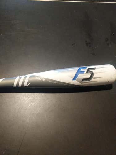 Used Kid Pitch (9YO-13YO) USSSA Certified Marucci Alloy F5 Bat (-10) 18 oz 28"