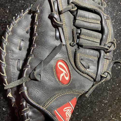 Black Kid Pitch (9YO-13YO) First Base Renegade 11.5" Baseball Glove
