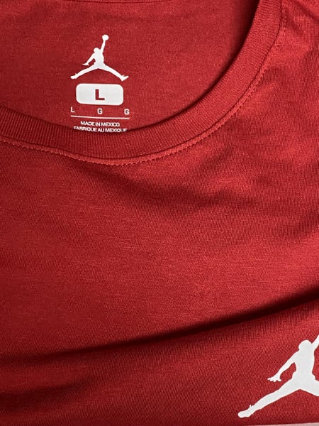 Jordan Men's T-Shirt - Red - L