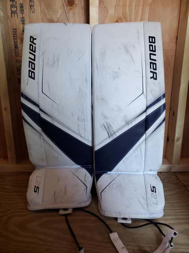 Used 30" Bauer Supreme S29 Goalie Leg Pads