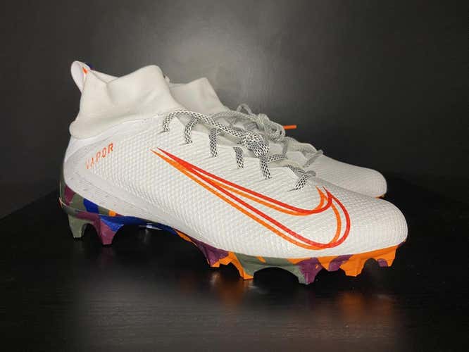 Nike Vapor Untouchable 3 Pro Orange Camo Size 12