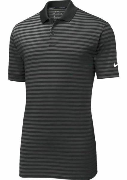 Nike Men's Dry Victory Stripe Polo Golf Shirt Black XX-Large XXL New #76185  | SidelineSwap