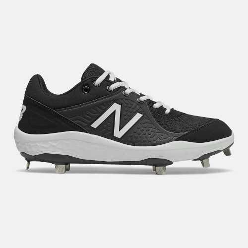 New Balance L3000v5 Black Mens Baseball Metal Cleats L3000BK5 - Size 11.5