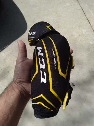 Used Junior Large CCM Elbow Pads