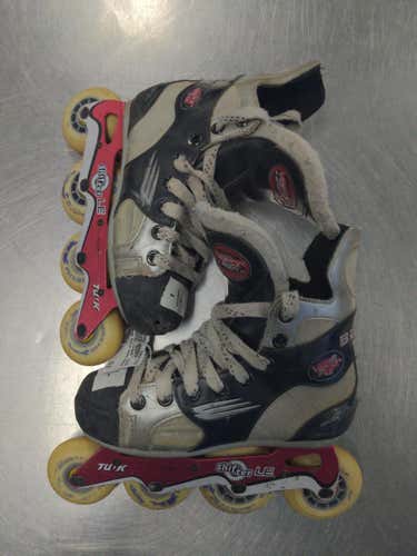 Used Bauer Junior 01 Street Hockey Roller Hockey Skates
