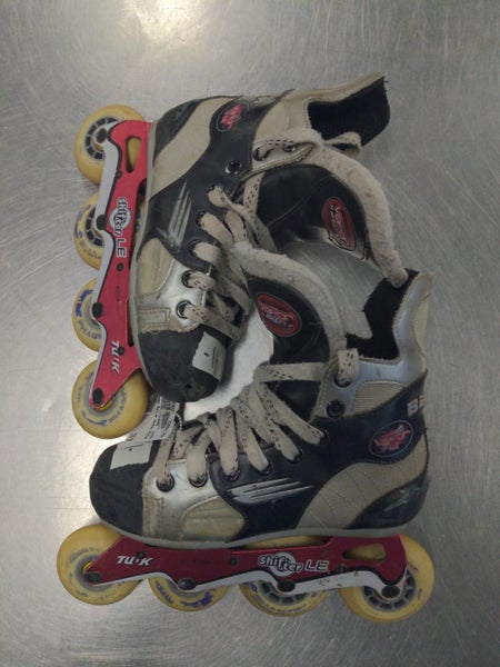 Used Bauer Junior 01 Street Hockey Roller Hockey Skates