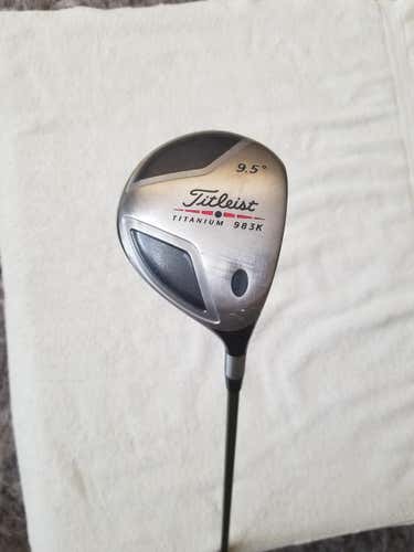 Used Men's Titleist Right Handed 983 K Driver Stiff Flex 9.5 Loft