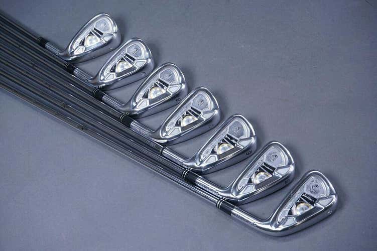 TAYLORMADE TOUR PREFERRED 4-PW IRONS SET W/ X STIFF T-TEMPER DYNAMIC GOLD SHAFTS