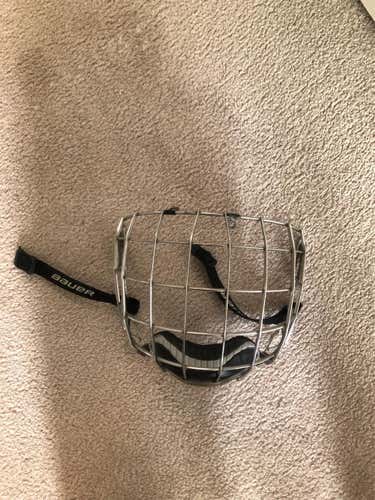 Silver Used Small Bauer Cage