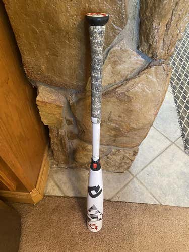 Used Kid Pitch (9YO-13YO) USSSA Certified 2020 DeMarini Hybrid Voodoo Bat (-5) 27 oz 32"