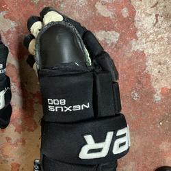Black Senior Bauer Nexus 800 15"  Gloves