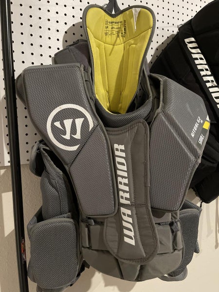 Used Senior Small Warrior Ritual G2 Goalie Chest and Arm Protector Goalie Chest Protector