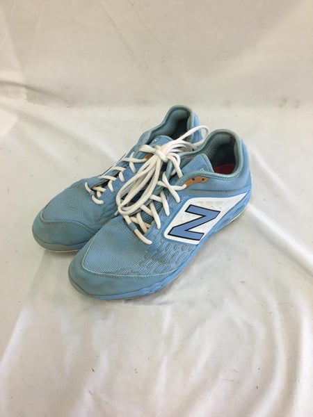 Used New Balance Carolina Blue Metal Senior 10 Baseball & Softball Cleats