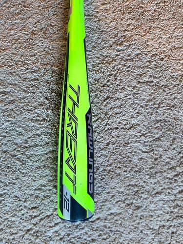 Used Kid Pitch (9YO-13YO) 2019 Rawlings Composite Threat Bat (-12) 16 oz 28"