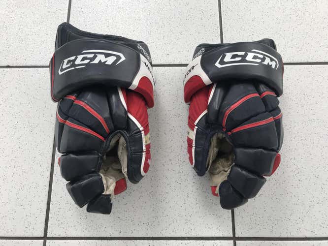 CCM V08 Windsor Spitfires Pro Stock Gloves 14" LH 15" RH