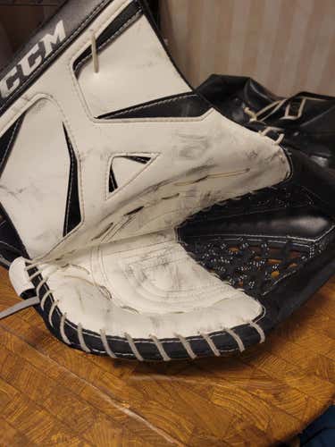White/Black Used Senior CCM Regular Revolution 579