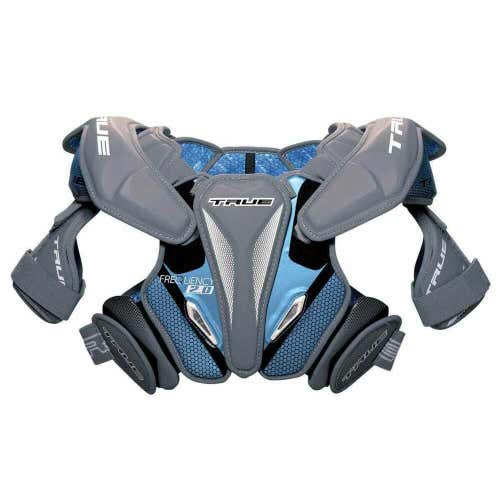 New TRUE Frequency 2.0 Lacrosse Shoulder Pads mens adult size small LAX protect