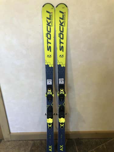 Stockli Laser AX Skis With Salomon Bindings 182cm (1101232)