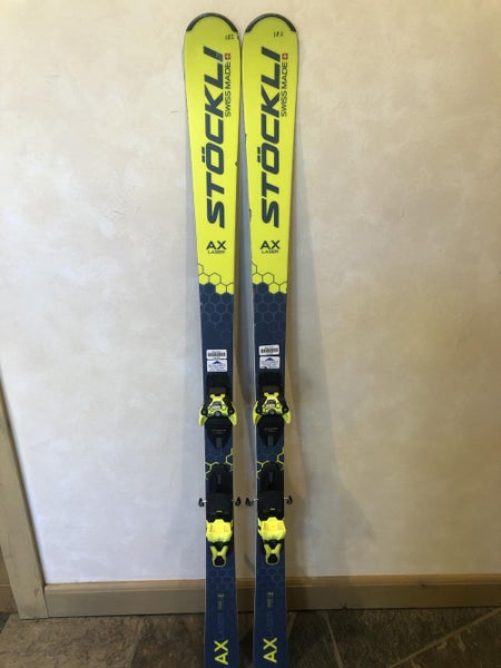 Stockli Laser AX Skis With Salomon Bindings 182cm (1101232)