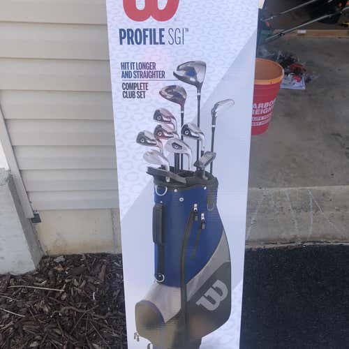 Men's Left Hand Profile Senior Flex 10 Pieces Clubs (Full Set)